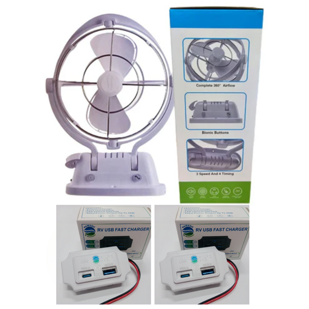 12V Caravan Fans - Shop 12 Volt Fans For Caravans & Camping — CARAC