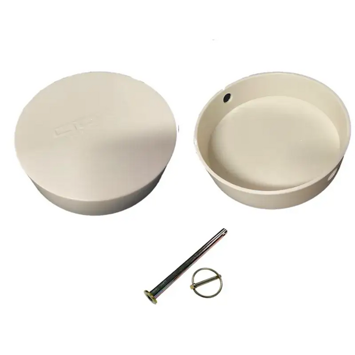 COAST RV White Caps Locking Clip & Pin Kit
