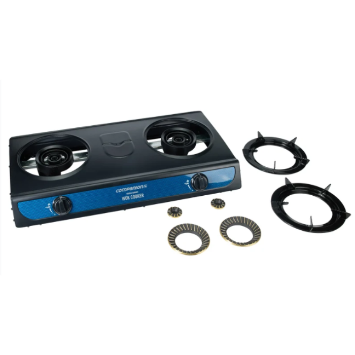 Companion Double Burner Wok Cooker