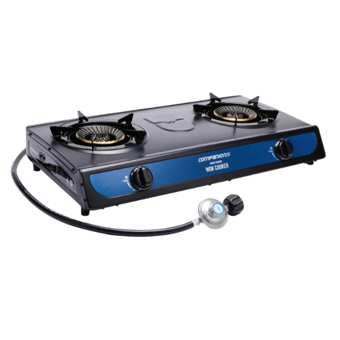Companion Double Burner Wok Cooker