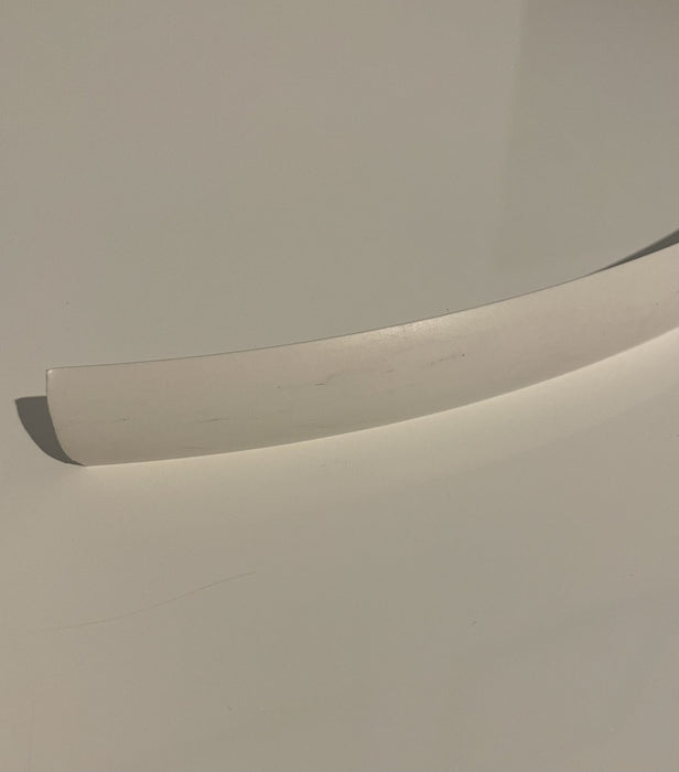 Table Edge Knock In Mould 20mm White Sold Per Metre