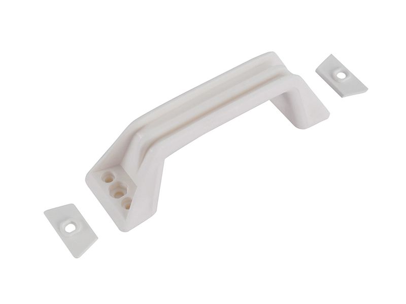 Camec Plastic Grab Handle Vecam - White 158mm