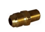 Brass No.7 Male Flare Union 1/4" Tube X 3/8" Bspt