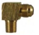 Brass No.8 Flare Elbow 3/8" X 1/8"