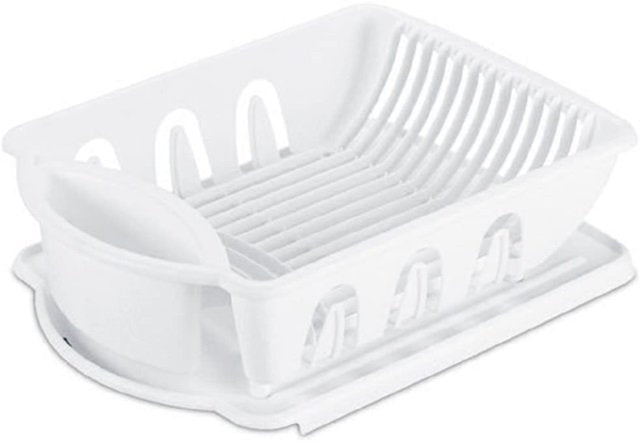 Plastic Dish Drain W/Lid