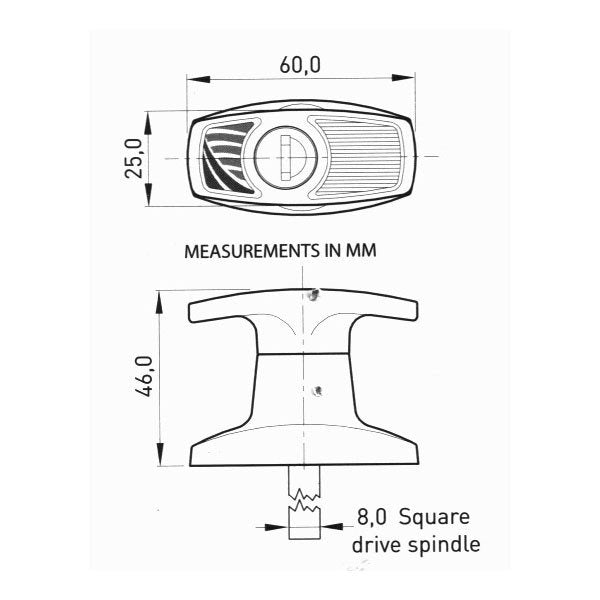 T Handle Boot Door