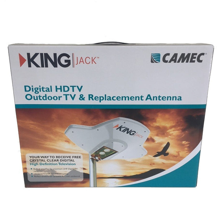 King Jack Digital HDTV Antenna White
