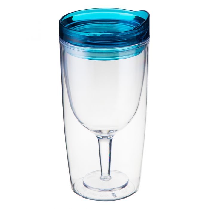 Travino Blue Spill Proof Wine Sippy Cup