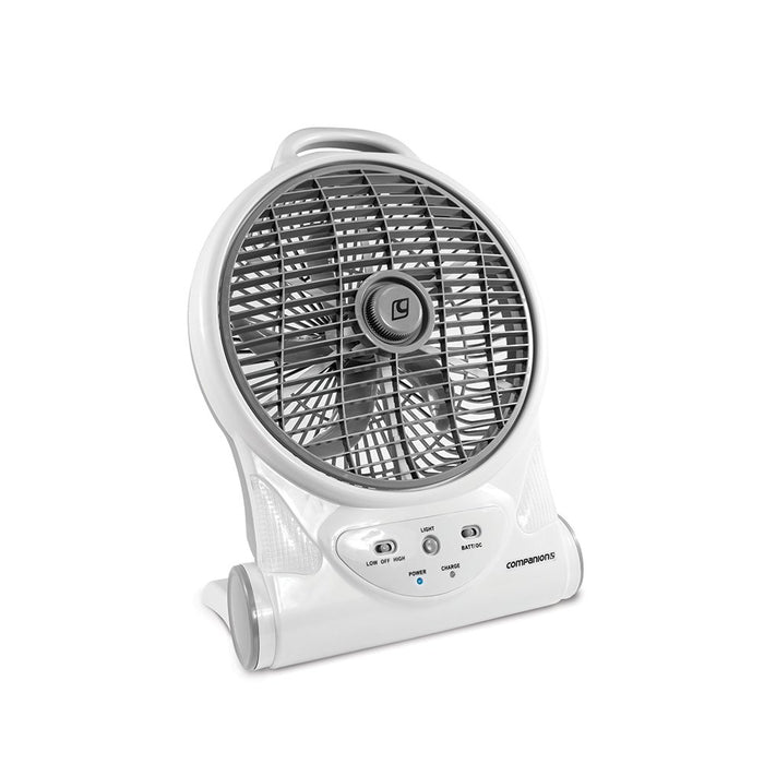 Companion Aero Breeze Fan 25cm Rechargeable