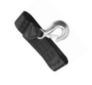 Dunbier Winch Strap With Snap Hook 7.5M x 50mm