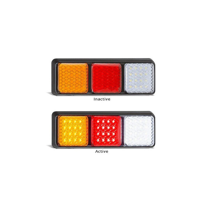 LED Autolamps 282 Series 12-24V Combination Lamp LED Stop/Tail/Indicator & Reverse