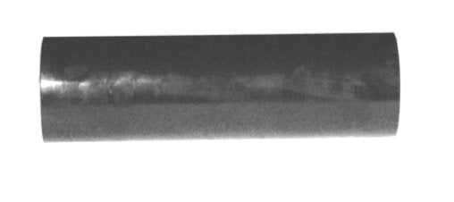 Dunbier Flat Parallel Rubber Roller Black 12" 24.5mm Hole