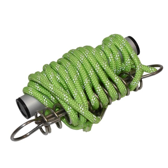 Reflective Glow Rope Sprung With Alum Handle 3.5M