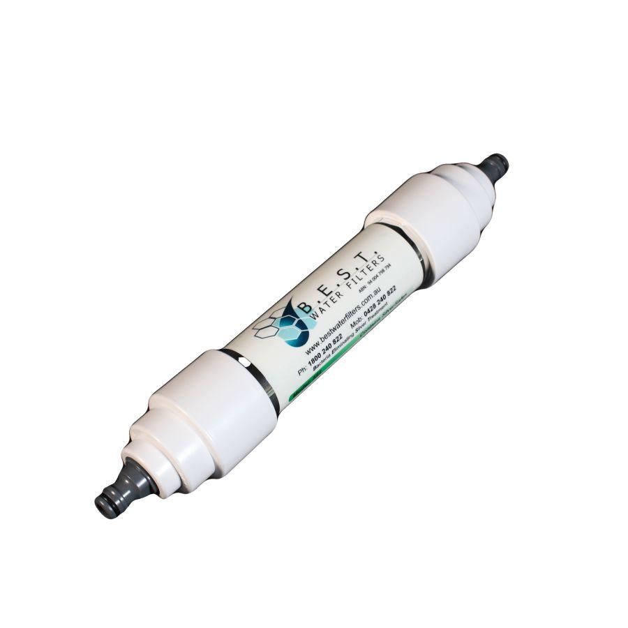 B.E.S.T. Inline Water Filter 3/4 BSP Threads With Standard Hose Connec