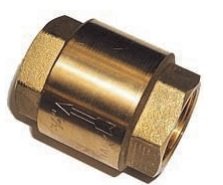 Brass Spring Check (Non Return) Valve 1/2"