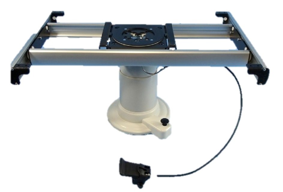 Nuova Mapa Telescopic & Adjustable Table Leg Grey