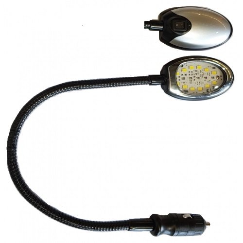QLED 12V Flexi Map Light Switch Cig Plug