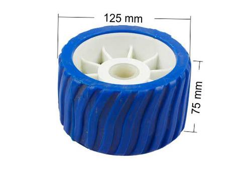 Roller Wobble Blue Ribbed