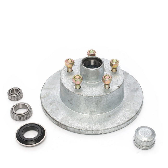 AL-KO Disc Hub - Ford - Galv - With Lm Bearings - Marine Seal