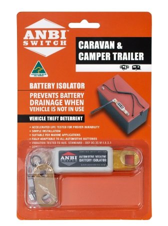 ANBI Switch Caravan & Campertrailer - Battery Isolator.