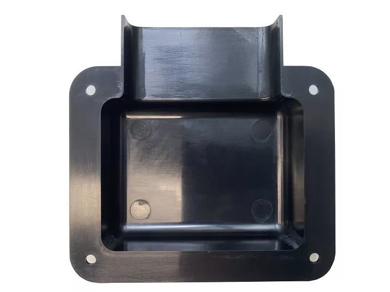CMS Mounting Shroud for Outlets+Switch Plates Black. J16CBK