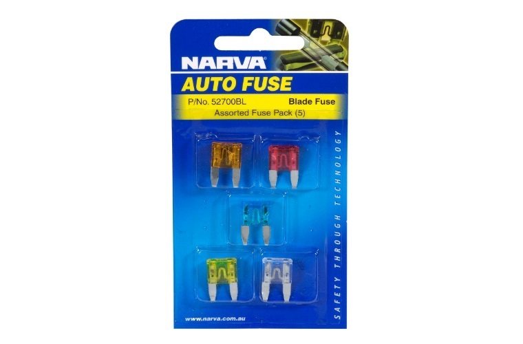 Narva Mini Blade Fuse Assortment 5 Pack
