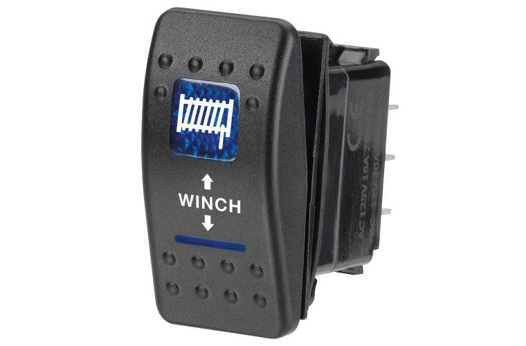 Narva Illuminated Momentary(On)/Off/Mom(On) Sealed Rocker Switch Winch