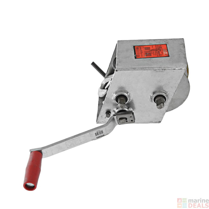 AL-KO Marine Winch Galvanised 10:1/5:1/1:1 1000kg 6mm Cable With Snap Hook