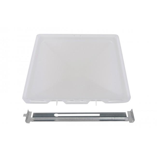 Replacement Plastic Lid, Non Powered - Suits New Style Jensen 14" x 14" Vent