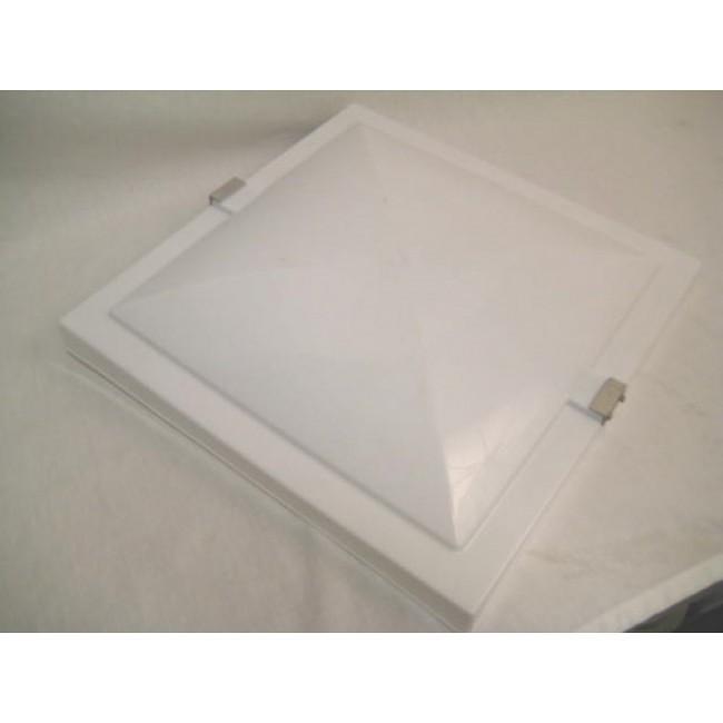 Replacement Plastic Lid, Non-Powered. Suits -  Old Style Elixir 14" x 14" Vent