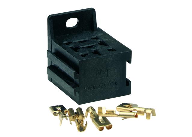 Relay Connectors Suit 4 & 5 Pin Relays With 6.3 X 0.8mm Flat Pin Connectors