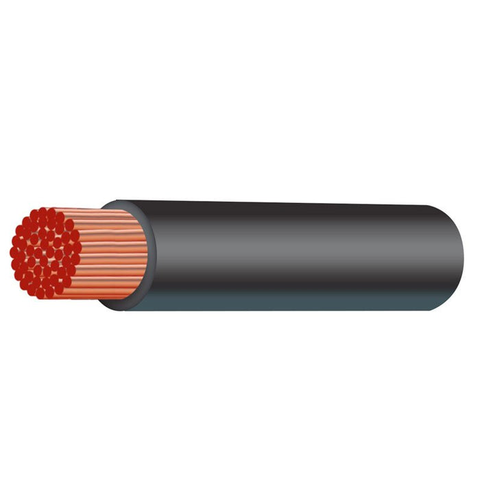 6 B & S Cable Black Per Metre