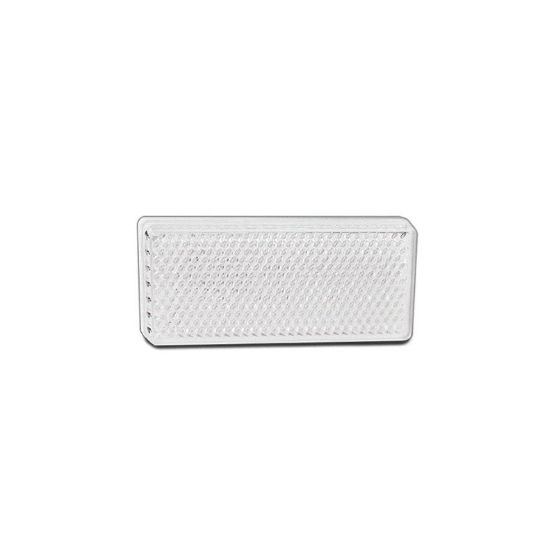 LED Autolamps Reflex Reflector - White Twin Pack