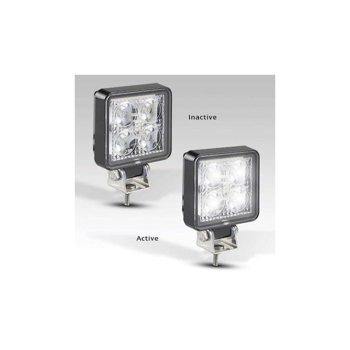 LED Autolamps 7312 Series LED 9-30V Flood/Reverse Lamp Black Base