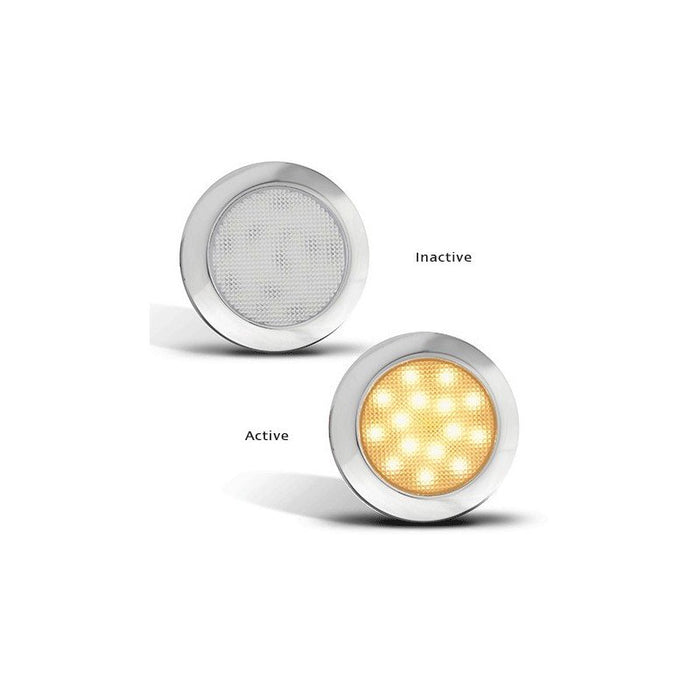 LED Autolamps 12V Interior Lamp - Chrome