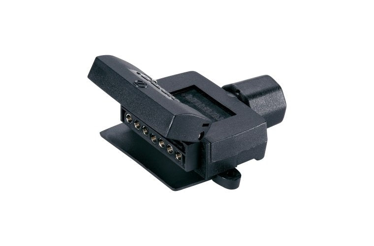 Narva 7 Pin Flat Quickfit Socket With Reed Switch Use With Closed Circuit