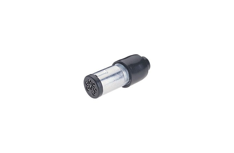 Narva 7 Pin Small Round Metal Plug