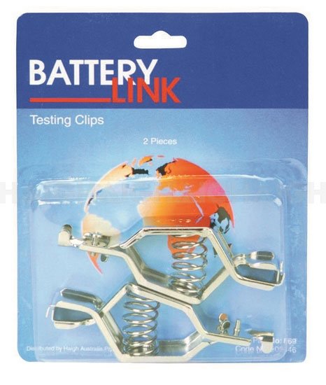 Battery Link Battery Test Clip 50A 2 Pack