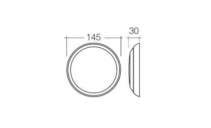 Narva 9-33V LED Interior Lamp White Base 145mm