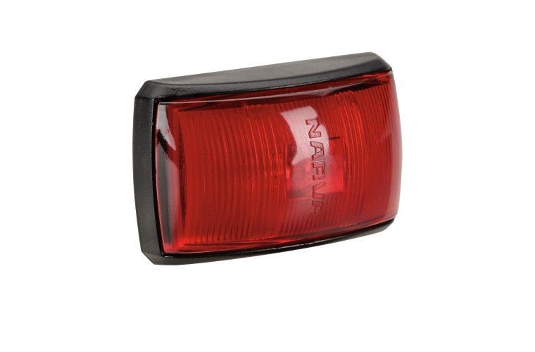 Narva Model 14 10-33V LED Rear End Outline Marker Lamp - Red