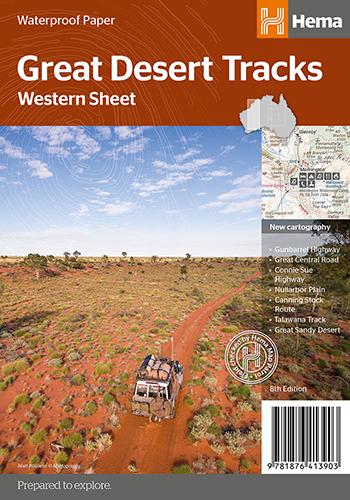 Hema Great Desert Tracks - Western Sheet