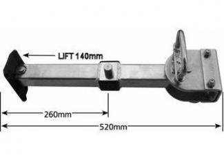 Manutec Quick Release Adjustable Leg Large 520mm - 660mm Standard Foot