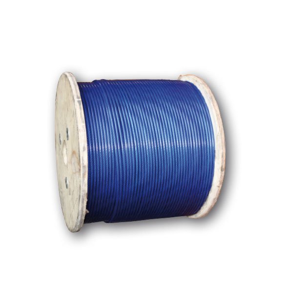 Brake Cable Blue Pvc Coated Per Metre