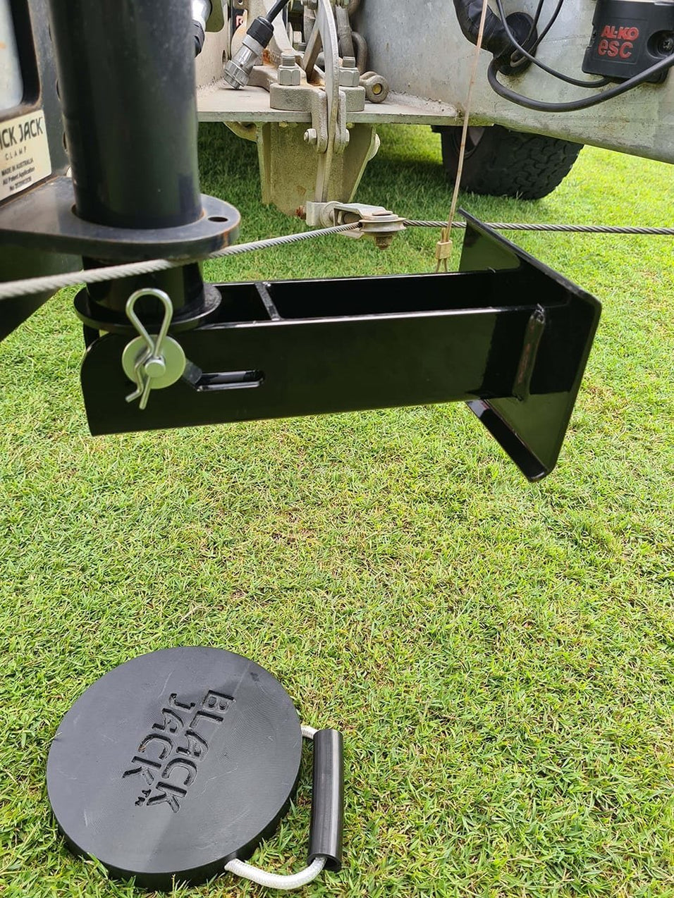 Black Jack Electric Powered Trailer Jack Kit