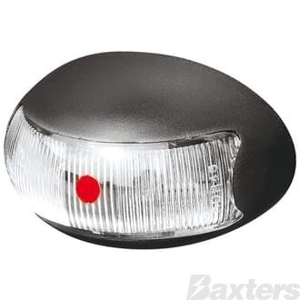 Roadvision 10-30V LED Oval Marker Lamp 60 X 37 - Red