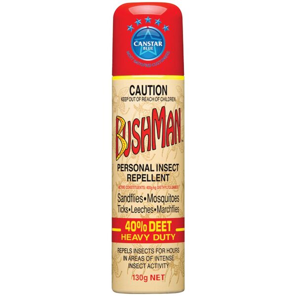 Bushman Ultra Insect Repellent Aerosol 130g - 40% Deet
