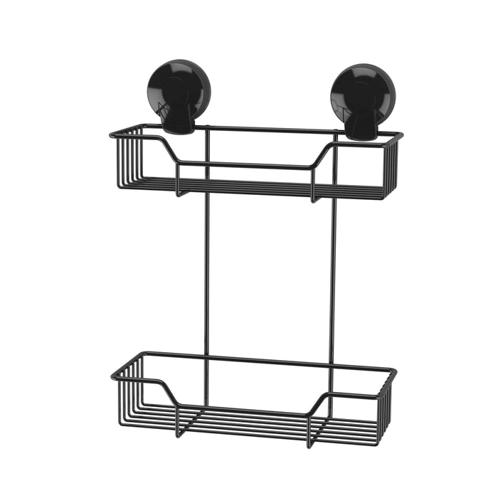 Naleon Ultraloc Black 2 Tier Rectangular Caddy