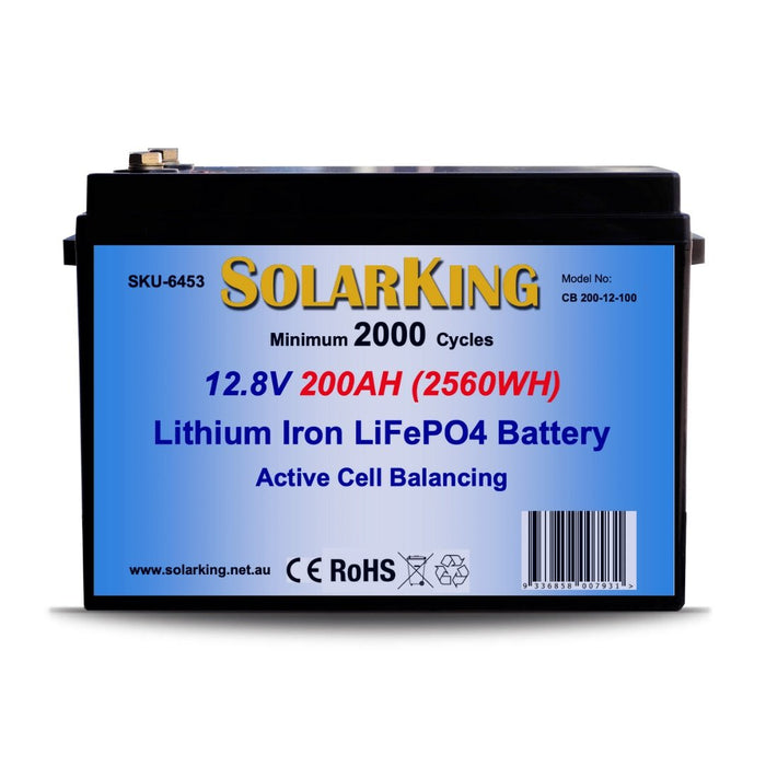 Lithuim Battery 200AH, 100A BMS, ACB, 365x185x245