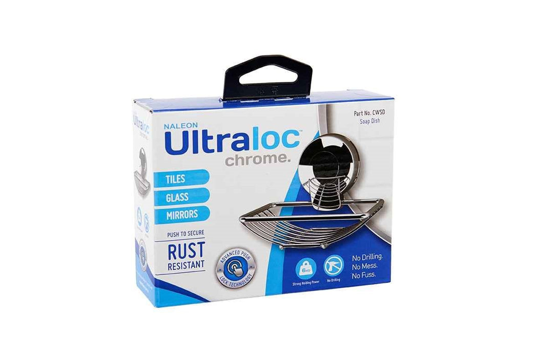 Naleon Ultraloc Chrome Soap Dish