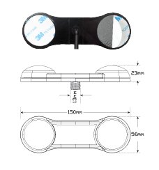 LED Autolamps DB Series 12V Stop/Tail/Indicator Lamp With Reflector